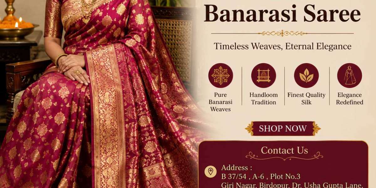 Pure Banarasi Saree Online | Authentic Banarasi Silk Collection